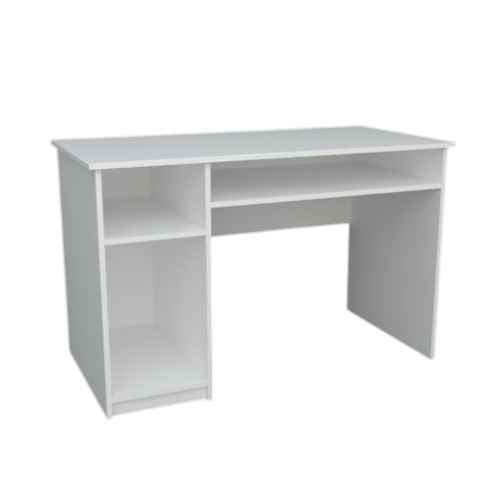 Стіл комп'ютерний ПРОЕКТ МЕБЛІ 1200*700*750 СК-ОФ-03 білий